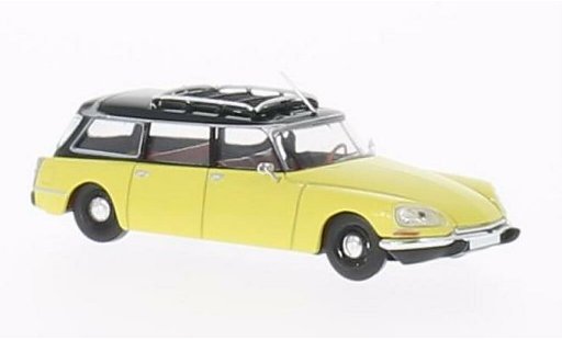 Citroen DS Break 1/87 Brekina jaune/noire miniature