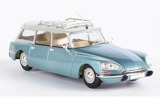 Citroen DS Break 1/87 Brekina grise-verte/beige miniature