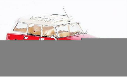 Citroen DS Break 1/87 Brekina rouge/blanche miniature