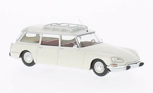 Citroen DS Break 1/87 Brekina blanche miniature