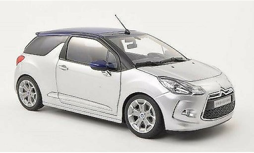 DS Automobiles DS3 Cabriolet 1/18 Norev Cabrio grise 2013 miniature