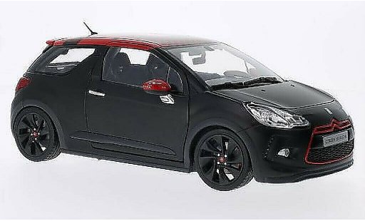 DS Automobiles DS3 Racing 1/18 Norev S.Loeb mat-noire avec rotem toit 2012 miniature