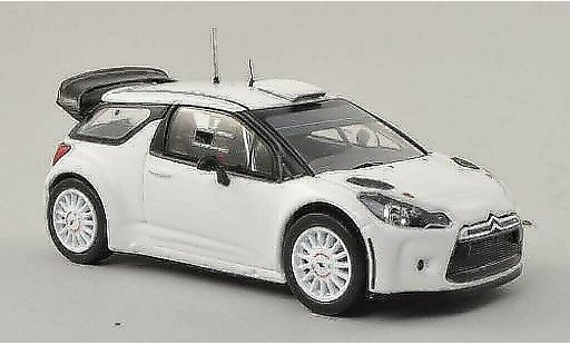 DS Automobiles DS3 WRC 1/43 IXO mat-blanche 2009 miniature