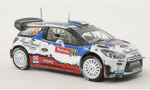 DS Automobiles DS3 WRC 1/43 IXO No.22 Rally Monte Carlo 2013 /X.Panseri miniature