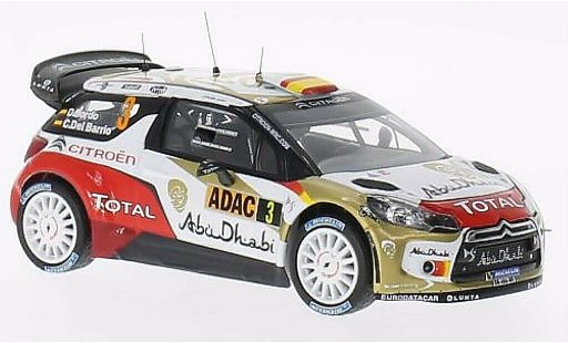 DS Automobiles DS3 WRC 1/43 IXO No.3 Abu Dhabi Rally Allemagne 2013 /C.Del miniature