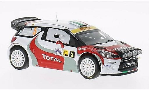 DS Automobiles DS3 WRC 1/43 IXO No.5 Total Monza Rally 2011 /L.Pirollo miniature