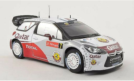 DS Automobiles DS3 WRC 1/18 Norev No.7 Qatar Rally Portugal 2012 miniature