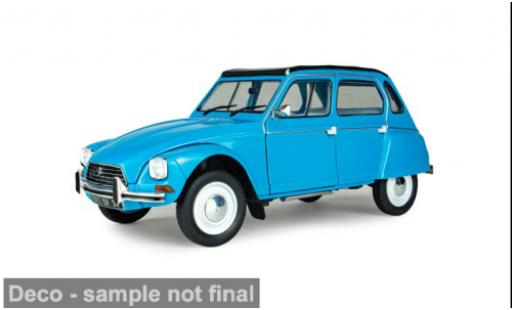 Citroen Dyane 1/18 Solido 6 bleue 1974 1:18 miniature