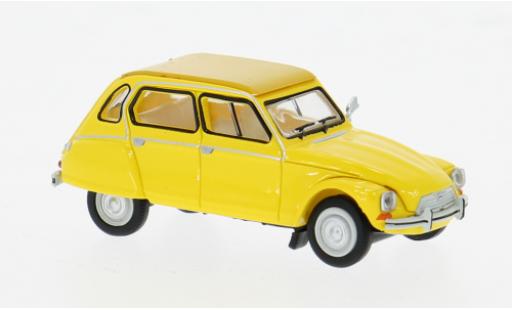 Citroen Dyane 1/87 Brekina jaune 1976 1:87 miniature