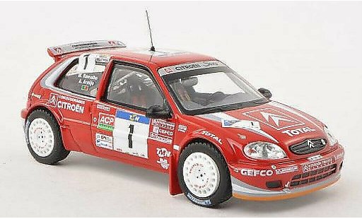 Citroen Saxo S1600 1/43 IXO No.1 Rally Portugal 2004 /M.Ramalho miniature