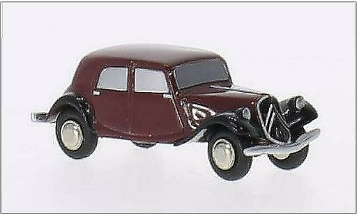 Citroen Traction 11 1/90 Schuco 11B rouge/noire miniature