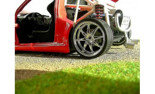 Citroen C2 Berline 1/18 Solido v6 sbarro 2005 miniature