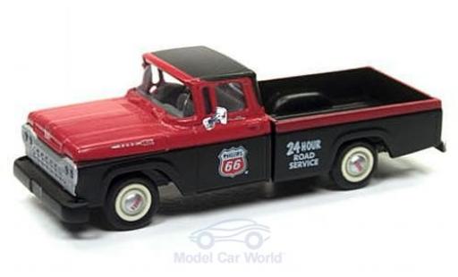 Miniature Ford F-1 1/87 Classic Metal Works 00 Pick Up rouge/noire Philips 66 Service 1960 Ford F-1 1/87 Classic Metal Works 00 Pick Up rouge/noire Philips 66 Service 1960 miniature