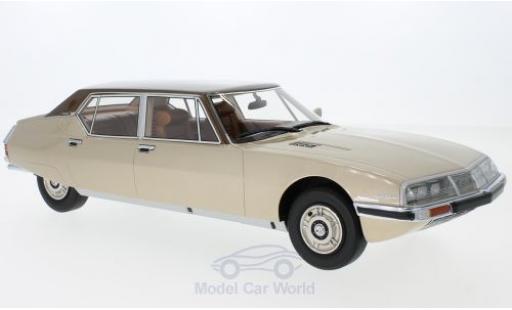 Miniature Citroen SM 1/18 CMF Opera by Henri Chapron metallise beige/metallise marron 1972 Citroen SM 1/18 CMF Opera by Henri Chapron metallise beige/metallise marron 1972 miniature