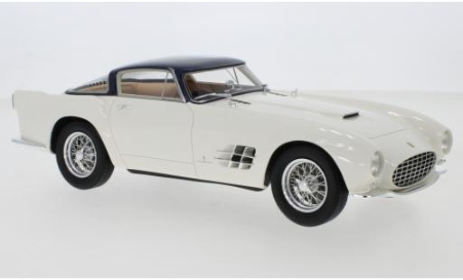 Ferrari 375 1/18 CMF MM Berlinetta by Pinin Farina blanche/metallise bleue RHD 1955 miniature