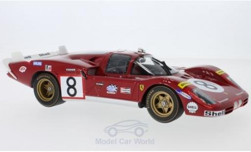 Miniature Ferrari 512 1/18 CMR S Long Tail No.8 24h Le Mans 1970 A.Merzario/C.Regazzoni Ferrari 512 1/18 CMR S Long Tail No.8 24h Le Mans 1970 A.Merzario/C.Regazzoni miniature