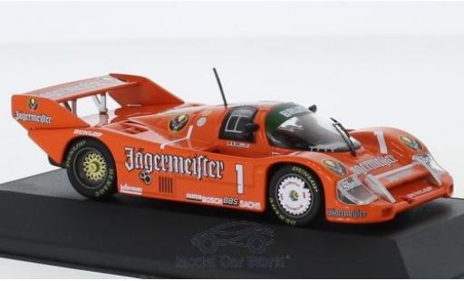 Miniature Porsche 956 1985 1/43 CMR B No.1 Jägermeister DRM 200 Meilen Norisring 1985 S.Bellof Porsche 956 1985 1/43 CMR B No.1 Jägermeister DRM 200 Meilen Norisring 1985 S.Bellof miniature