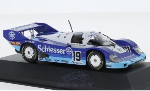 Miniature Porsche 956 1985 1/43 CMR B No.19 Brun Schiesser 1000 Km Hockenheim 1985 S.Bellof/T.Boutsen Porsche 956 1985 1/43 CMR B No.19 Brun Schiesser 1000 Km Hockenheim 1985 S.Bellof/T.Boutsen miniature