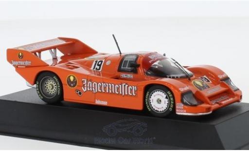 Porsche 956 1984 1/43 CMR K No.19 Brun Jägermeister 1000 Km Imola 1984 S.Bellof/H-J.Stuck miniature