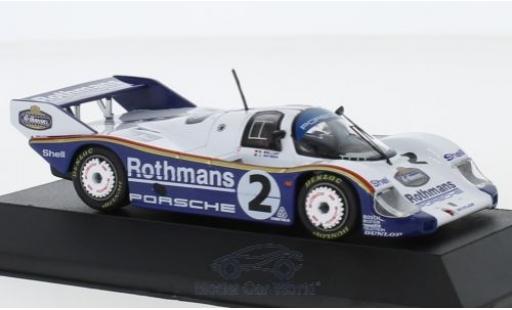 Porsche 956 1984 1/43 CMR K No.2 Rothmans 1000 Km Fuji 1984 S.Bellof/J.Watson miniature