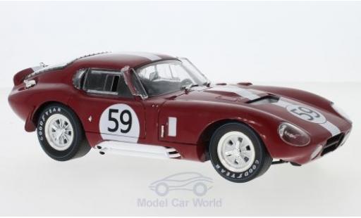 Miniature Shelby Cobra 1/18 CMR Daytona Coupe No.59 24h Le Mans 1965 P.Harper/P.Sutcliffe Shelby Cobra 1/18 CMR Daytona Coupe No.59 24h Le Mans 1965 P.Harper/P.Sutcliffe miniature