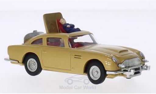 Miniature Aston Martin DB5 1/0 Corgi gold RHD James Bond mit 2 Figuren und Funktionen ca. 10 cm lang Aston Martin DB5 1/0 Corgi gold RHD James Bond mit 2 Figuren und Funktionen ca. 10 cm lang miniature