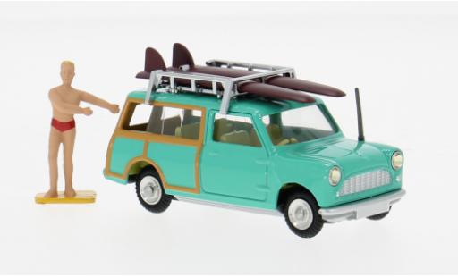 Miniature Mini Countryman 1/43 Corgi Bmw turquoise 1965 1:43 Mini Countryman 1/43 Corgi Bmw turquoise 1965 1:43 miniature