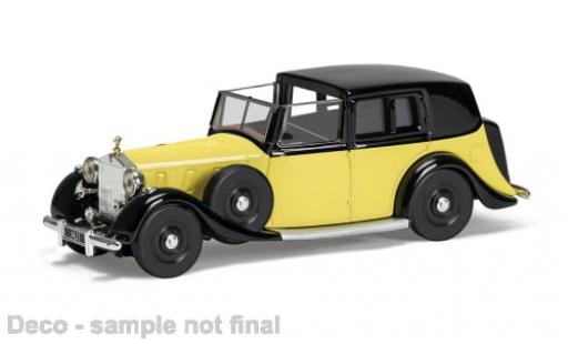 Rolls Royce Phantom 1/36 Corgi III Sedance de Ville jaune/noire James Bond Goldfinger 1:36 miniature