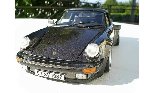 Porsche 911 Turbo 1/18 Norev 3.3 cabriolet miniature