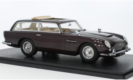 Aston Martin DB5 1/18 Cult Scale Models Harold Radford Shooting Brake metallise rouge RHD 1964 1:18 miniature