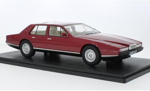 Aston Martin Lagonda 1/18 Cult Scale Models metallise rouge 1985 1:18 miniature