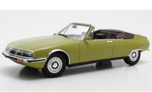 Miniature Citroen SM 1/18 Cult Scale Models Mylord Chapron metallise verte 1971 Citroen SM 1/18 Cult Scale Models Mylord Chapron metallise verte 1971 miniature