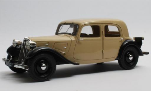 Miniature Citroen Traction 1/18 Cult Scale Models Avant 7CV beige/noire 1935 Citroen Traction 1/18 Cult Scale Models Avant 7CV beige/noire 1935 miniature