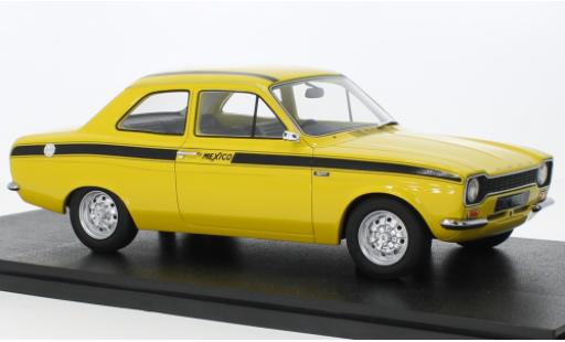 Miniature Ford Escort 1/18 Cult Scale Models MKI Mexico jaune RHD 1973 Ford Escort 1/18 Cult Scale Models MKI Mexico jaune RHD 1973 miniature