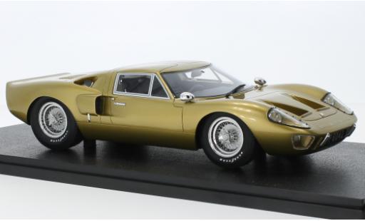 Miniature Ford GT40 1/18 Cult Scale Models MK III doré RHD 1966 Ford GT40 1/18 Cult Scale Models MK III doré RHD 1966 miniature