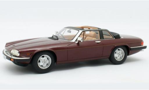 Miniature Jaguar XJ 1/18 Cult Scale Models -SC metallise rouge RHD 1983 Jaguar XJ 1/18 Cult Scale Models -SC metallise rouge RHD 1983 miniature