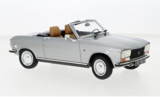 Miniature Peugeot 304 1/18 Cult Scale Models Cabriolet grise 1973 Peugeot 304 1/18 Cult Scale Models Cabriolet grise 1973 miniature