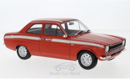 Miniature Ford Escort MKI 1/18 Cult Scale Models MKI Mexico rouge/blanche RHD 1973 Ford Escort MKI 1/18 Cult Scale Models MKI Mexico rouge/blanche RHD 1973 miniature