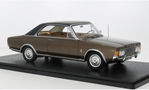 Miniature Ford Taunus 1/18 Cult Scale Models P7b 17M Coupe marron 1969 1:18 Ford Taunus 1/18 Cult Scale Models P7b 17M Coupe marron 1969 1:18 miniature
