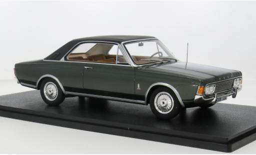 Miniature Ford Taunus 1/18 Cult Scale Models P7b 17M Coupe verte 1969 1:18 Ford Taunus 1/18 Cult Scale Models P7b 17M Coupe verte 1969 1:18 miniature