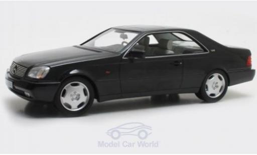 Miniature Mercedes 600 1/18 Cult Scale Models SEC (C140) metallise noire 1992 Mercedes 600 1/18 Cult Scale Models SEC (C140) metallise noire 1992 miniature