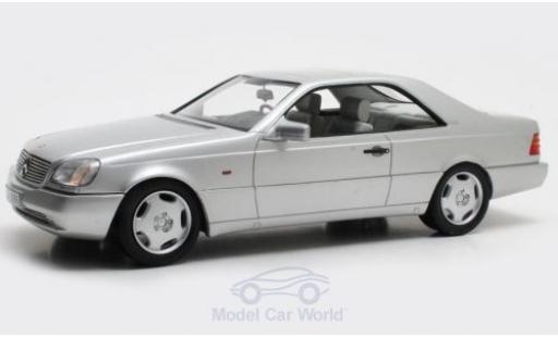 Miniature Mercedes 600 1/18 Cult Scale Models SEC (C140) grise 1992 Mercedes 600 1/18 Cult Scale Models SEC (C140) grise 1992 miniature