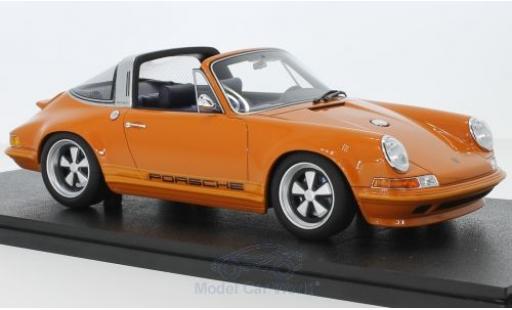 Miniature Porsche 911 1/18 Cult Scale Models Targa metallise orange Singer Porsche 911 1/18 Cult Scale Models Targa metallise orange Singer miniature