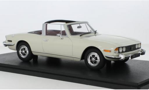 Triumph Stag 1/18 Cult Scale Models MkI blanche RHD 1970 1:18 miniature