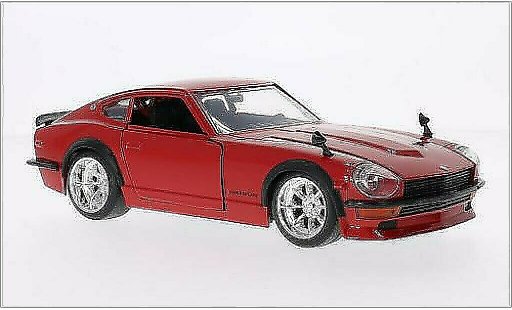 Datsun 240Z tuning 1/24 Jada Toys rouge 1972 miniature