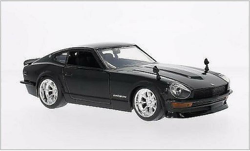 Datsun 240Z tuning 1/24 Jada Toys noire 1972 miniature
