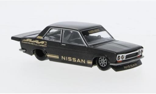 Miniature Datsun 510 1/64 Mini GT Pro Street noire 1:64 Datsun 510 1/64 Mini GT Pro Street noire 1:64 miniature