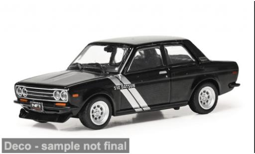 Datsun 510 1/64 IXO America noire/grise 1971 1:64 miniature