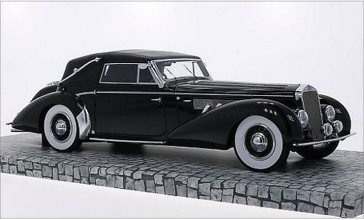 Delage D8-120 Cabriolet 1/18 Minichamps Cabrio noire 1939 miniature