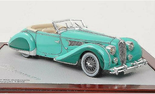 Delahaye 135 Cabriolet 1/43 Chromes MS Cabrio Figoni & Falaschi mint-verte 1939 miniature